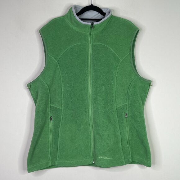 Eddie Bauer Polartec Classic Fleece Vest Women's Size XXL - Picture 1 of 6